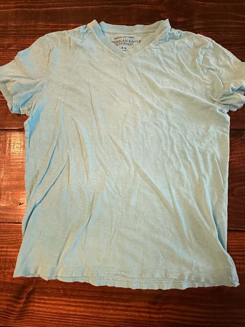 American Eagle Outfitters Athletic Fit V-Neck T-Shirt Size M